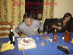 AA 013 ANNIVERSAIRE 2002 BERNARD 50 ANS ET TOUT SON SOUFFLE